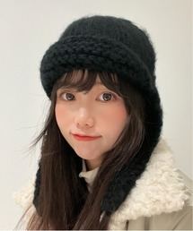 モヘアニット」に該当するニットキャップ/ビーニーファッション通販