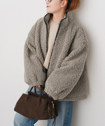 Spick & Span | ZIPBOA BZ / ジップボア ブルゾン(ブルゾン)