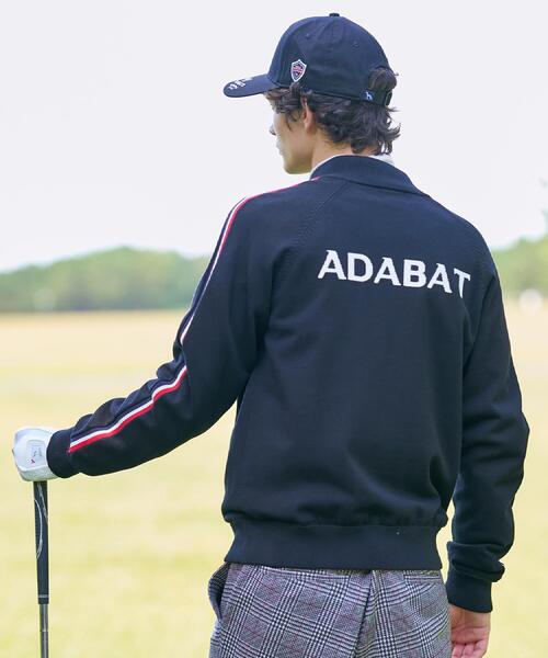 adabat（アダバット）の「【新レーベル ADABAT NAVY】スリーブラインニットブルゾン（ブルゾン・メンズ・ブラック/チャコールグレー・50/48/46）」の10枚目の写真