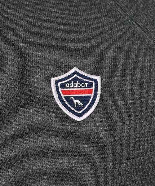 adabat（アダバット）の「【新レーベル ADABAT NAVY】スリーブラインニットブルゾン（ブルゾン・メンズ・ブラック/チャコールグレー・50/48/46）」の22枚目の写真