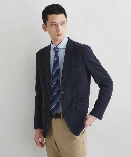 TAKEO KIKUCHI（タケオキクチ）の「クールマックス コンパクトジャージ シャツ（ビジネスシャツ・メンズ・ホワイト/ブラック/ライトブルー・02/03/04）」の14枚目の写真