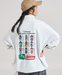 Coleman(コールマン)のColeman/コールマン Coleman×matsui×FREAK'S STORE 別注 コールマン matsui Lantern ドローコード ハーフジップ スウェット(スウェット)