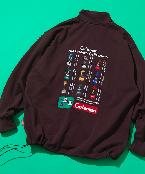 COLEMAN（コールマン）の「Coleman/コールマン Coleman×matsui×FREAK'S STORE 別注 コールマン matsui Lantern ドローコード ハーフジップ スウェット（スウェット・メンズ・チャコールグレー/ライトグレー/ブラウン/オフホワイト・MEDIUM/LARGE）」の22枚目の写真