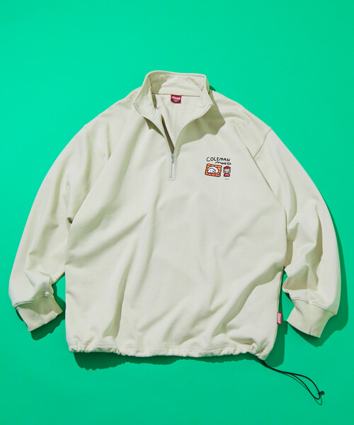 COLEMAN（コールマン）の「Coleman/コールマン Coleman×matsui×FREAK'S STORE 別注 コールマン matsui Lantern ドローコード ハーフジップ スウェット（スウェット・メンズ・チャコールグレー/ライトグレー/ブラウン/オフホワイト・MEDIUM/LARGE）」の21枚目の写真