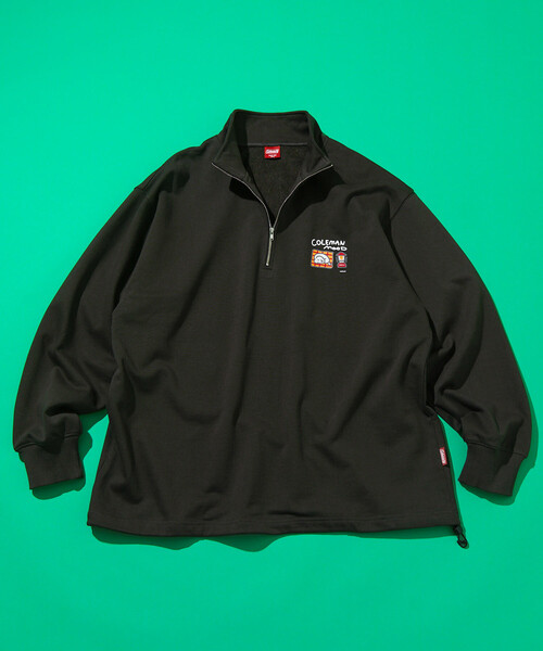 COLEMAN（コールマン）の「Coleman/コールマン Coleman×matsui×FREAK'S STORE 別注 コールマン matsui Lantern ドローコード ハーフジップ スウェット（スウェット・メンズ・チャコールグレー/ライトグレー/ブラウン/オフホワイト・MEDIUM/LARGE）」の17枚目の写真