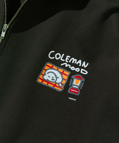 COLEMAN（コールマン）の「Coleman/コールマン Coleman×matsui×FREAK'S STORE 別注 コールマン matsui Lantern ドローコード ハーフジップ スウェット（スウェット・メンズ・チャコールグレー/ライトグレー/ブラウン/オフホワイト・MEDIUM/LARGE）」の13枚目の写真