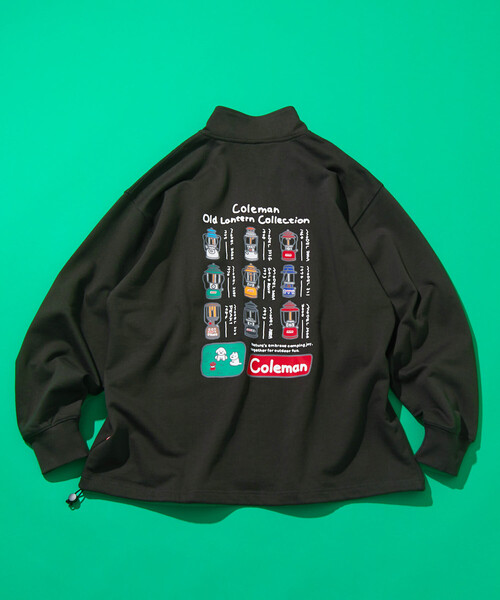 COLEMAN（コールマン）の「Coleman/コールマン Coleman×matsui×FREAK'S STORE 別注 コールマン matsui Lantern ドローコード ハーフジップ スウェット（スウェット・メンズ・チャコールグレー/ライトグレー/ブラウン/オフホワイト・MEDIUM/LARGE）」の8枚目の写真