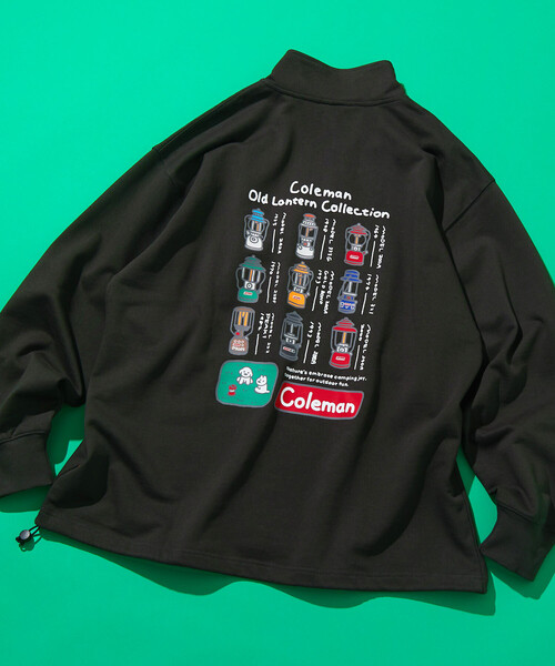 COLEMAN（コールマン）の「Coleman/コールマン Coleman×matsui×FREAK'S STORE 別注 コールマン matsui Lantern ドローコード ハーフジップ スウェット（スウェット・メンズ・チャコールグレー/ライトグレー/ブラウン/オフホワイト・MEDIUM/LARGE）」の7枚目の写真