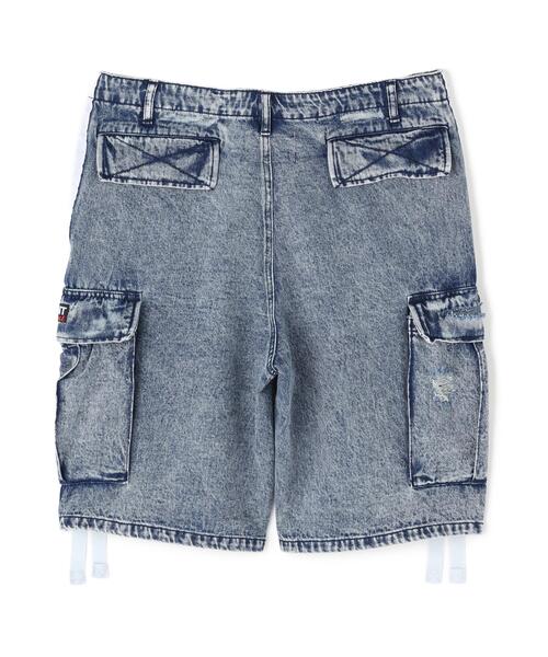 over print(オーバープリント)の「overprint/オーバープリント/TOURNIQUET HALF PANTS(デニムパンツ・レディース・ブルー/ブラック/オリーブ系・L/M/XL)」の9枚目の写真