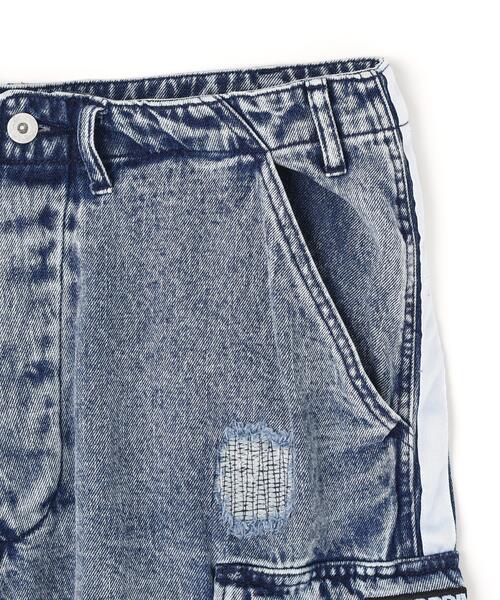 over print(オーバープリント)の「overprint/オーバープリント/TOURNIQUET HALF PANTS(デニムパンツ・レディース・ブルー/ブラック/オリーブ系・L/M/XL)」の11枚目の写真