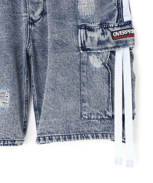 over print(オーバープリント)の「overprint/オーバープリント/TOURNIQUET HALF PANTS(デニムパンツ・レディース・ブルー/ブラック/オリーブ系・L/M/XL)」の12枚目の写真