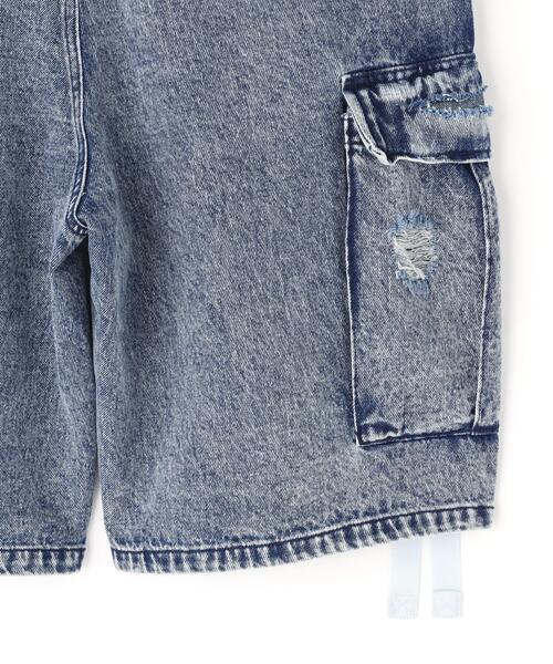 over print(オーバープリント)の「overprint/オーバープリント/TOURNIQUET HALF PANTS(デニムパンツ・レディース・ブルー/ブラック/オリーブ系・L/M/XL)」の14枚目の写真