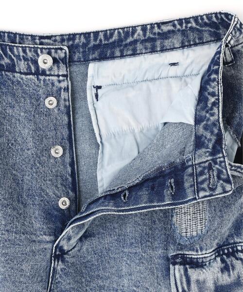 over print(オーバープリント)の「overprint/オーバープリント/TOURNIQUET HALF PANTS(デニムパンツ・レディース・ブルー/ブラック/オリーブ系・L/M/XL)」の15枚目の写真