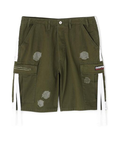 over print(オーバープリント)の「overprint/オーバープリント/TOURNIQUET HALF PANTS(デニムパンツ・レディース・ブルー/ブラック/オリーブ系・L/M/XL)」の3枚目の写真