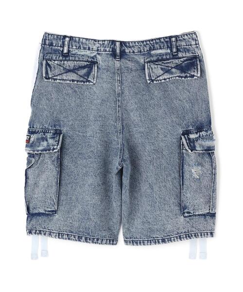 over print(オーバープリント)の「overprint/オーバープリント/TOURNIQUET HALF PANTS(デニムパンツ・レディース・ブルー/ブラック/オリーブ系・L/M/XL)」の6枚目の写真