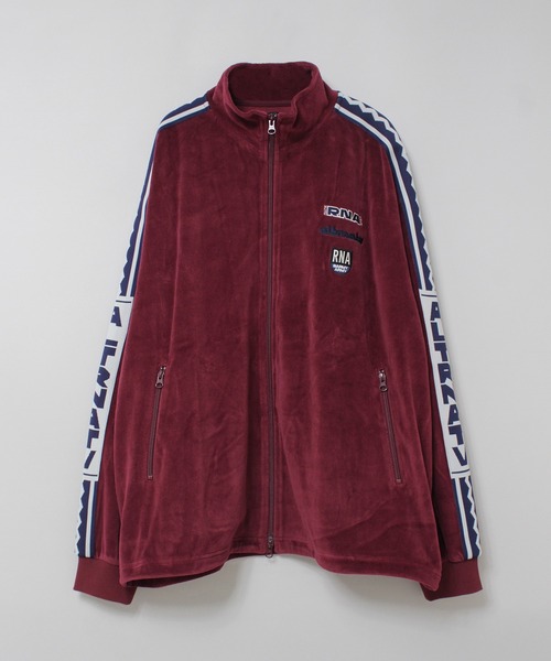RNA（アールエヌエー）の「J2164 ベロアトラックジャケット（その他アウター・レディース・グリーン/バーガンディー/スミクロ・MEDIUM）」の17枚目の写真