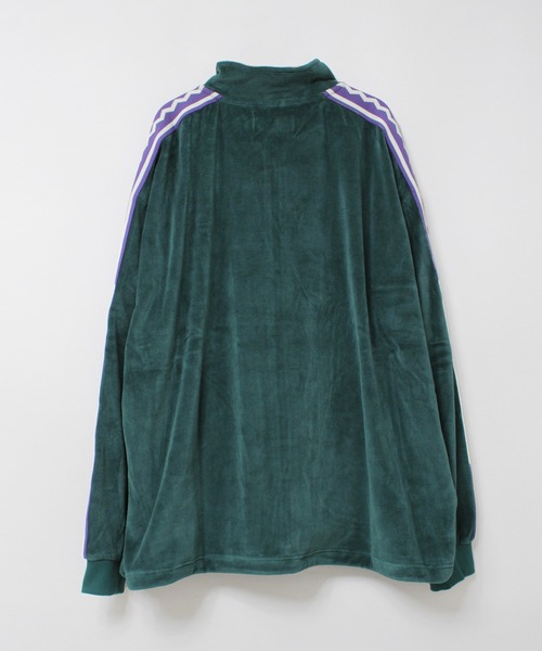 RNA（アールエヌエー）の「J2164 ベロアトラックジャケット（その他アウター・レディース・グリーン/バーガンディー/スミクロ・MEDIUM）」の12枚目の写真