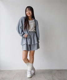 GLOBAL WORK | SETUPZIPパーカー*スカパン/AND YUA ANY/579668(セットアップ)