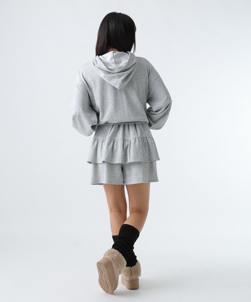 GLOBAL WORK（グローバルワーク）の「SETUPZIPパーカー＊スカパン/AND YUA ANY/579668（セットアップ・キッズ・ライトグレー/ブルー系その他4・SMALL/MEDIUM）」の10枚目の写真