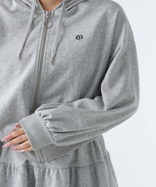 GLOBAL WORK（グローバルワーク）の「SETUPZIPパーカー＊スカパン/AND YUA ANY/579668（セットアップ・キッズ・ライトグレー/ブルー系その他4・SMALL/MEDIUM）」の16枚目の写真