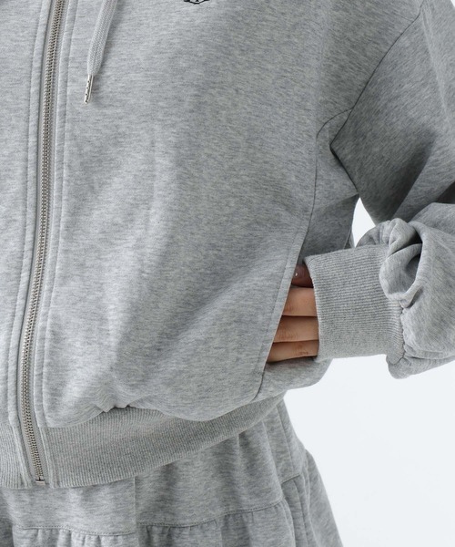 GLOBAL WORK（グローバルワーク）の「SETUPZIPパーカー＊スカパン/AND YUA ANY/579668（セットアップ・キッズ・ライトグレー/ブルー系その他4・SMALL/MEDIUM）」の17枚目の写真