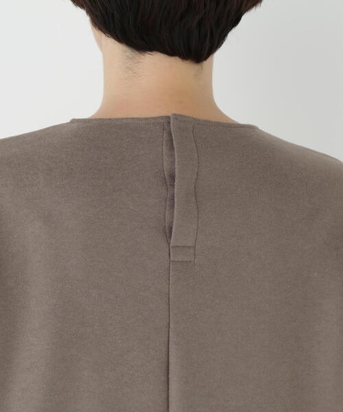 human woman(ヒューマンウーマン)の「◆シャツドッキングミルドジャージープルオーバー(Tシャツ/カットソー・レディース・ブラウン系その他/オレンジ/ネイビー・MEDIUM)」の18枚目の写真