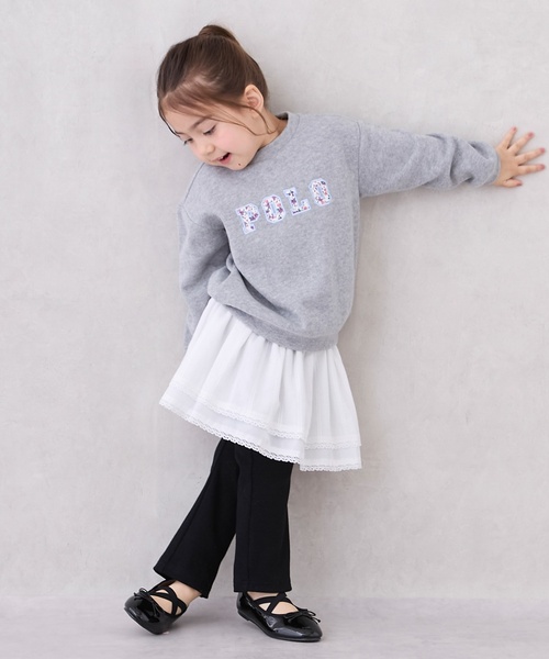 セール】スカートつきフレアパンツ（その他パンツ）｜petit main