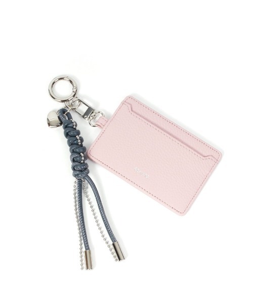 Beau're（ヴュレ）の「【BEAURE/ビュレ】レザーコード付き パスケース（パスケース・レディース・シルバー/アイボリー/イエロー/ネイビー/ピンク/ブラウン・FREE）」の5枚目の写真