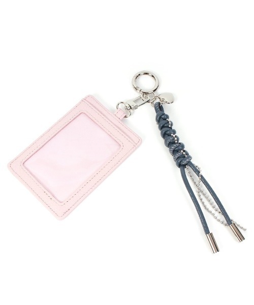 Beau're（ヴュレ）の「【BEAURE/ビュレ】レザーコード付き パスケース（パスケース・レディース・シルバー/アイボリー/イエロー/ネイビー/ピンク/ブラウン・FREE）」の19枚目の写真