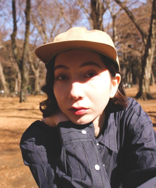 HUNTISM(ハンティズム)の「Rip Stop FL Cap(キャップ・メンズ・ブラック/ベージュ/オリーブ・ONE SIZE)」の4枚目の写真