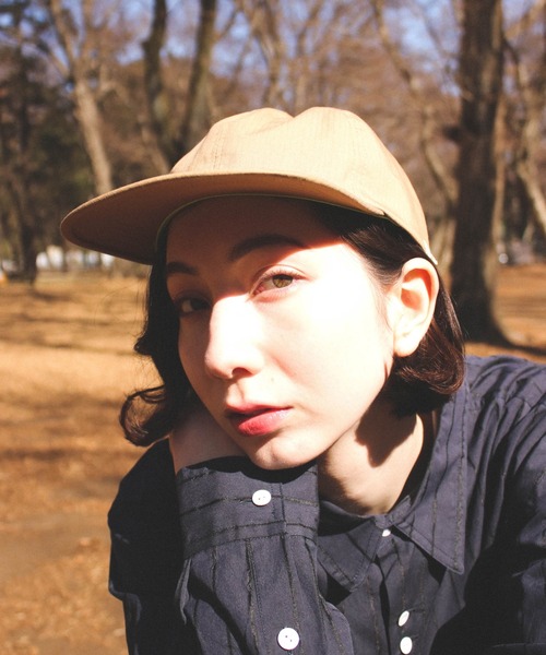 HUNTISM(ハンティズム)の「Rip Stop FL Cap(キャップ・メンズ・ブラック/ベージュ/オリーブ・ONE SIZE)」の6枚目の写真