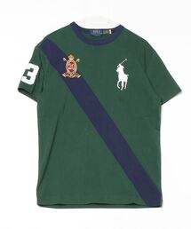 ✨️激レア✨️ POLO ラルフローレン RL ロゴ Tシャツ カーキ ポロ ラルフ ローレン】リラックスド フィット ロゴ ジャージー