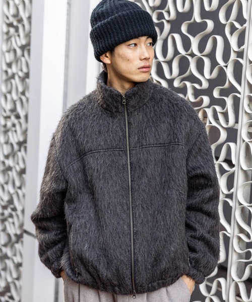 シャギースタンドブルゾン（ブルゾン）｜niko and（ニコアンド）の