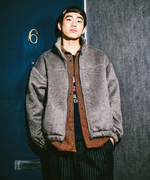 シャギースタンドブルゾン（ブルゾン）｜niko and（ニコアンド）の