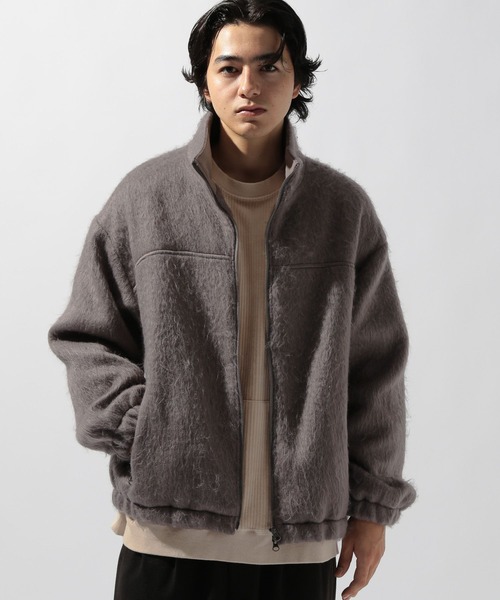 niko and...(ニコアンド)の「シャギースタンドブルゾン(ブルゾン・メンズ・スモーク/チャコール・MEDIUM/LARGE)」の19枚目の写真