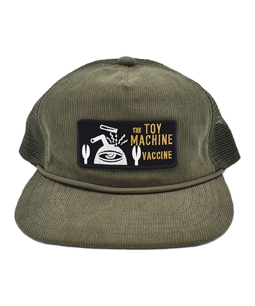TOY　MACHINE（トイ　マシーン）の「TOY MACHINE/トイマシーン TMC CORDUROY TRUCKER CAP キャップ 253045002（キャップ・メンズ・グリーン/ブラック/ベージュ・FREE）」の11枚目の写真