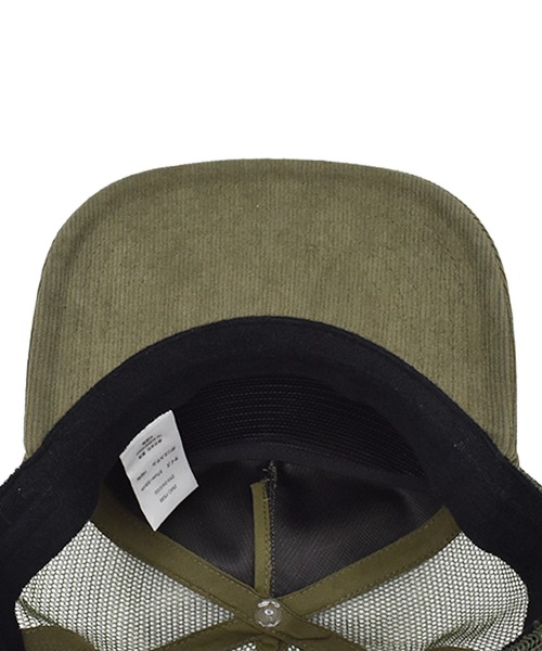 TOY　MACHINE（トイ　マシーン）の「TOY MACHINE/トイマシーン TMC CORDUROY TRUCKER CAP キャップ 253045002（キャップ・メンズ・グリーン/ブラック/ベージュ・FREE）」の6枚目の写真