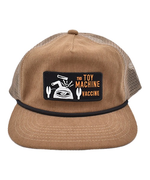 TOY　MACHINE（トイ　マシーン）の「TOY MACHINE/トイマシーン TMC CORDUROY TRUCKER CAP キャップ 253045002（キャップ・メンズ・グリーン/ブラック/ベージュ・FREE）」の9枚目の写真