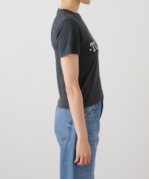 Carne Bollente（カルネボレンテ）の「Carne Bollente / カルネボレンテ Love Together（Tシャツ/カットソー・レディース・ピンク/ブラック・X-SMALL）」の11枚目の写真