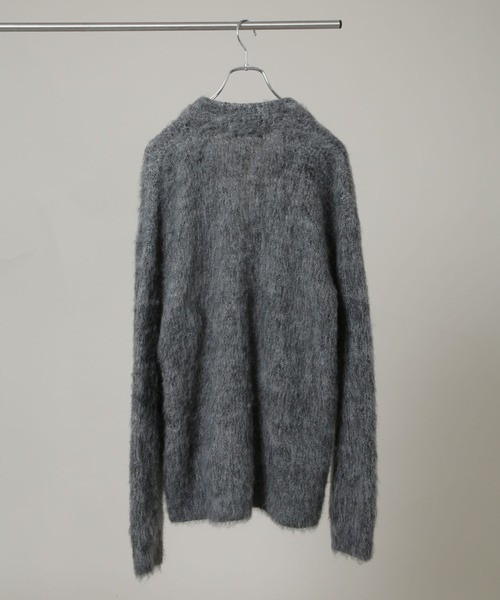 セール】｢HOTEL PALACE｣ フライフロントミックスシャギーカーディガン