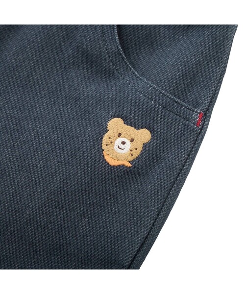 HOT BISCUITS（ホットビスケッツ）の「【Everyday Series】ワンポイント ストレッチ10分丈パンツ（その他パンツ・キッズ・カーキ/ベージュ/インディゴブルー・80ｃｍ/90cm/100cm/110cm/120cm）」の7枚目の写真
