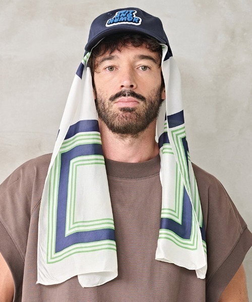 Kelen(ケレン)の「mko13218- BLAKE PATCH CAP パッチキャップ(KLM26HAC1017)(キャップ・メンズ・ネイビー/ピンク系その他2/ホワイト系その他/ホワイト系その他2/ネイビー系/ピンク系その他・FREE)」の9枚目の写真
