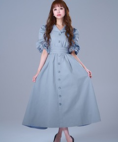 AKIRANAKA/アキラナカ】別注Hennie dress BLU/別注ワンピース