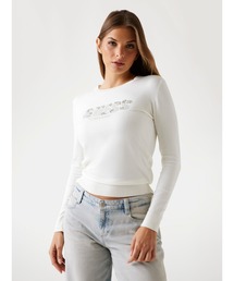Long Sleeves Crew Neck Reyna Logo Sweater ニット セーター