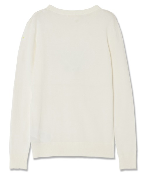 Guess（ゲス）の「Long Sleeves Crew Neck Reyna Logo Sweater ニット セーター （ニット/セーター・レディース・ブラック/クリーム・SMALL/X-SMALL/MEDIUM/LARGE/X-LARGE）」の12枚目の写真
