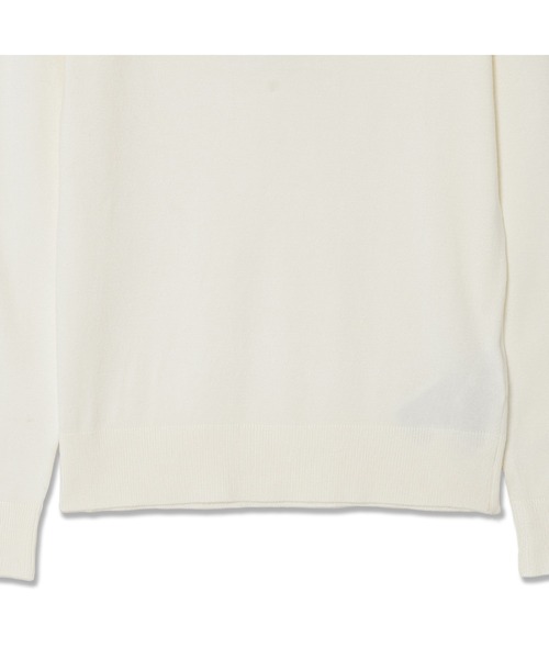 Guess（ゲス）の「Long Sleeves Crew Neck Reyna Logo Sweater ニット セーター （ニット/セーター・レディース・ブラック/クリーム・SMALL/X-SMALL/MEDIUM/LARGE/X-LARGE）」の7枚目の写真