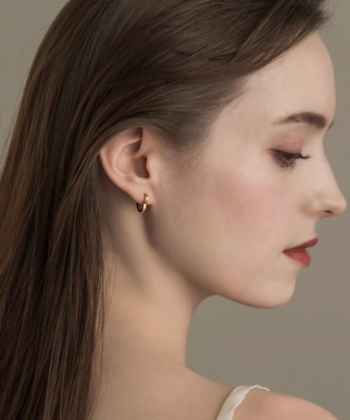 muku(ムク)の「PIERCE/HEART HOOP(ピアス(両耳用)・レディース・ゴールド/シルバー・FREE)」の21枚目の写真