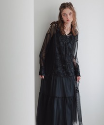 Dorry Doll（ドリードール）の「デザインカラーモールレースドレス（ドレス）」