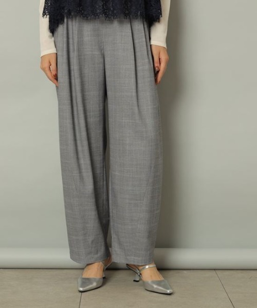 CADUNE（カデュネ）の「梳毛カーヴィーパンツ（その他パンツ・レディース・ライトグレー・36/38）」の5枚目の写真