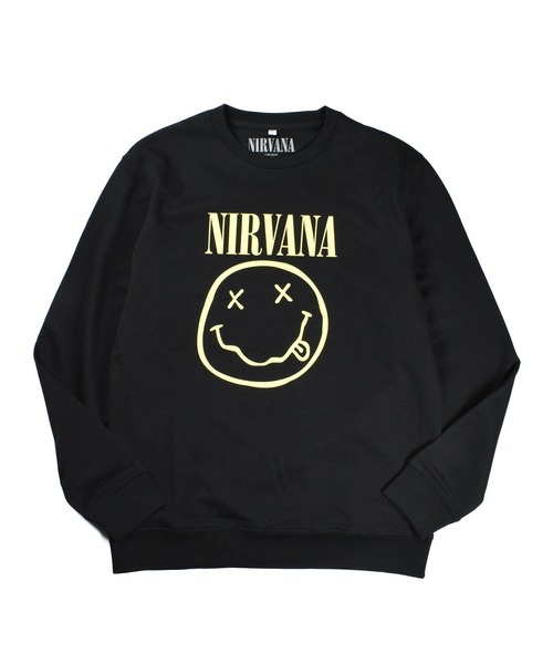 ROCK-OFF(ロックオフ)の「【ROCK-OFF】【AW】NIRVANA HAPPY FACE SWEAT(スウェット・メンズ・ブラック系その他・MEDIUM/X-LARGE)」の1枚目の写真